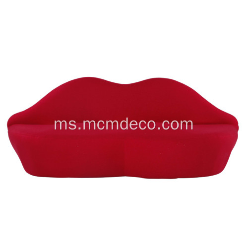 Sofa Fabrik Bocca Bibir Moden